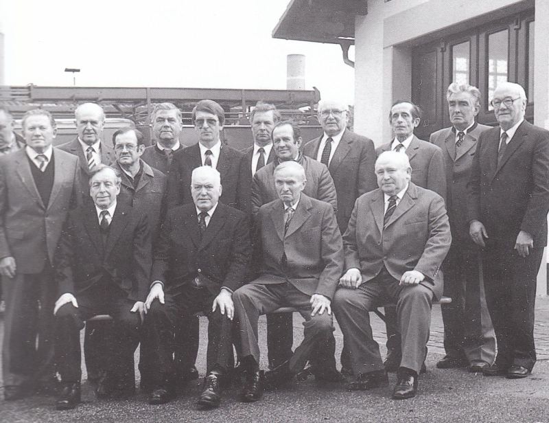 Die Ehrenmitglieder im Jubiläumsjahr 1988